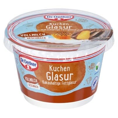 Dr. Oetker Glasur und Schokocreme, 200 g – Adeg