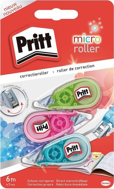 Mini-Korrekturroller, 3er-Packung PRITT – Interspar