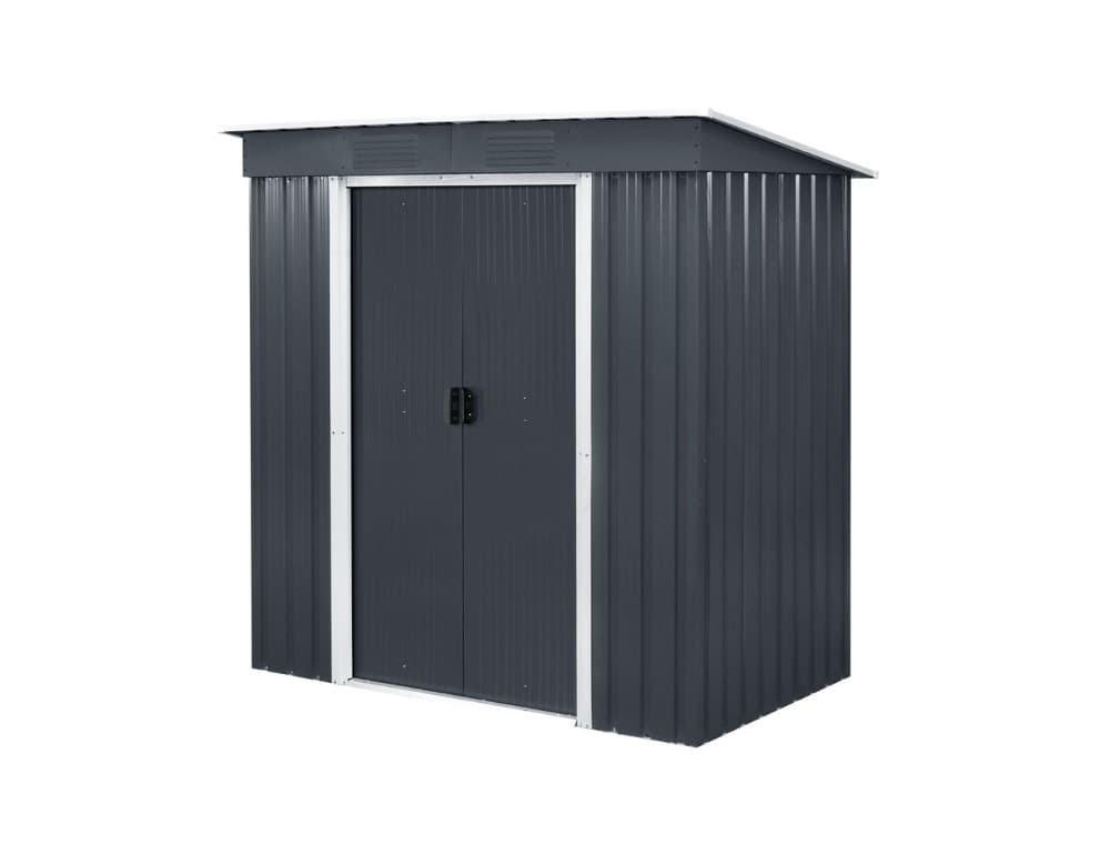 GreenYard Metallgerätehaus SAN MARINO ca. 110x174x190 cm Angebot bei Norma