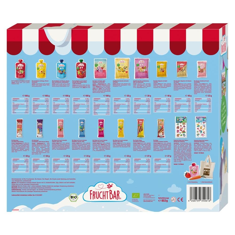 Fruchtbar Baby-Snacks Adventkalender – Bipa