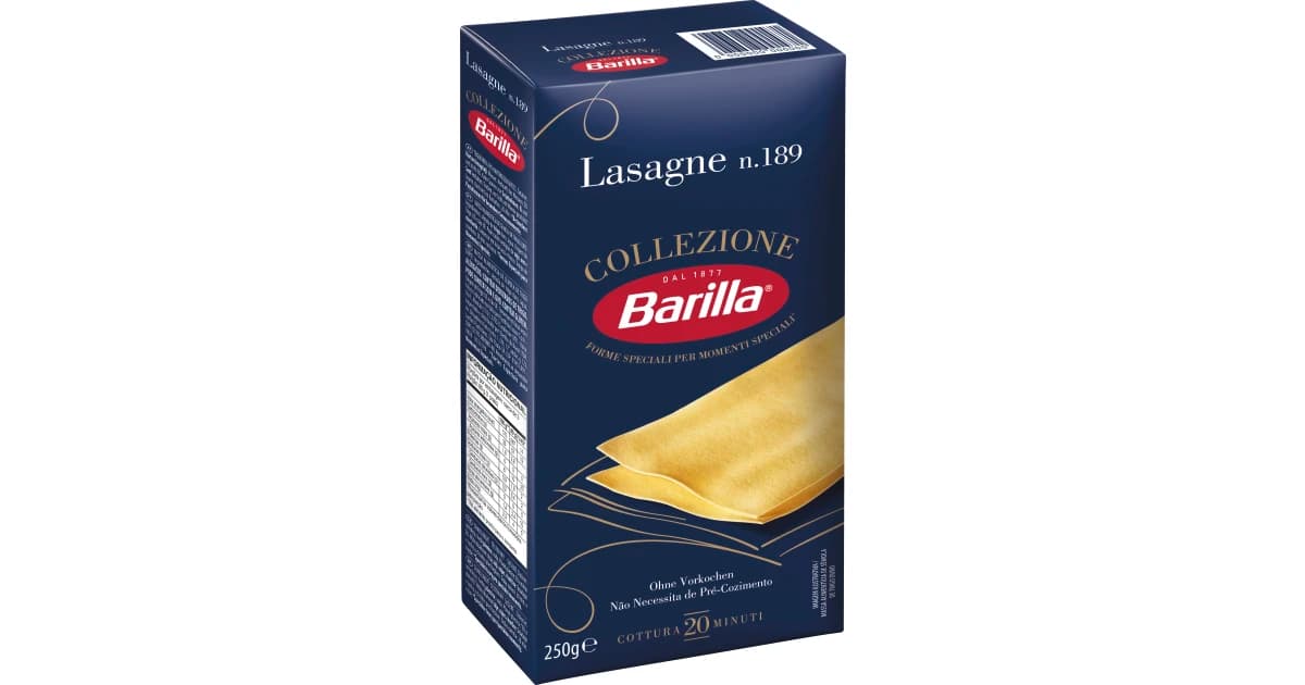 Barilla Collezione Lasagneblätter 250-g-Packung Angebot bei Interspar