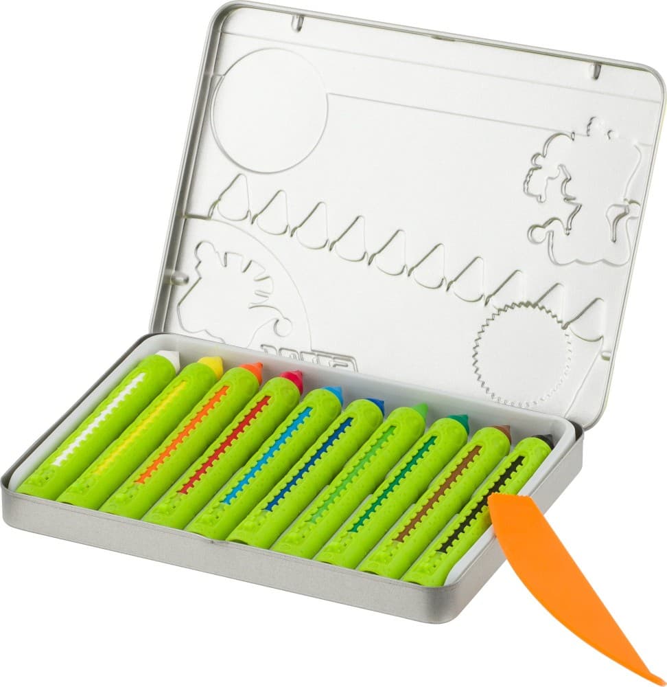 Jolly Wachsmalkreide 10 Stück Angebot bei Müller