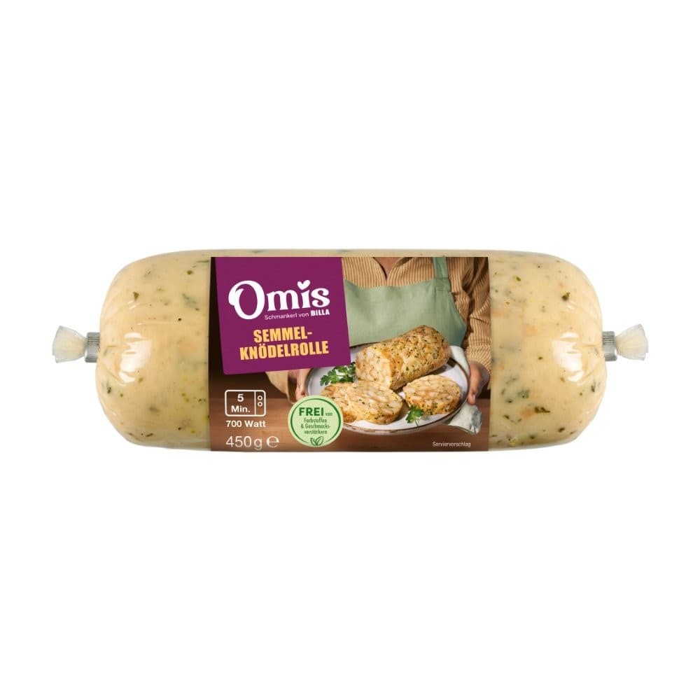 Semmelknödelrolle, 450 g Packung Omis – Billa Plus