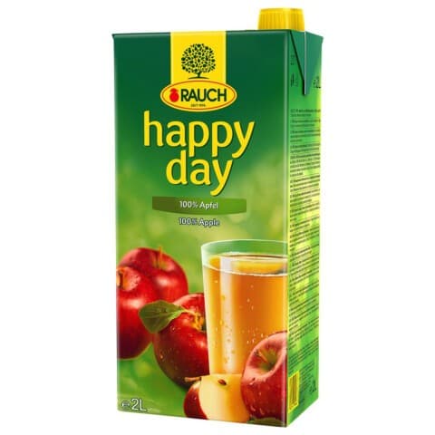 Happy Day Apfelsaft, 2 Liter Rauch – Eurospar
