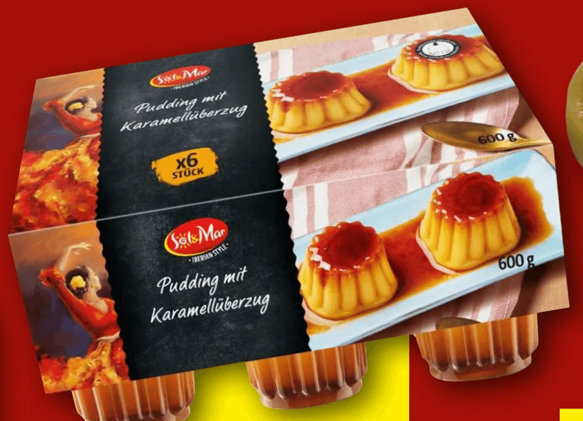 Pudding, 6 x 100 g – Lidl