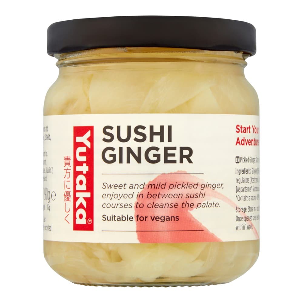 Yutaka Sushi Ginger, Sushi Reis, Panko breadcrumbs oder Rice Vinegar, 190 g/500 g/180 g/150 ml – Interspar