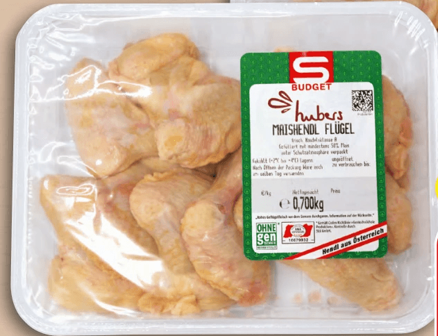 Hendl Flügerl, 700 g S-Budget – Spar