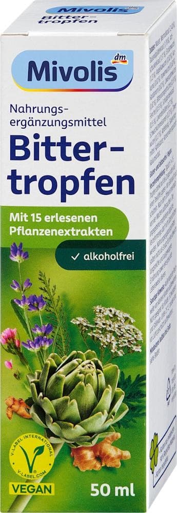 Mivolis Bittertropfen, 50 ml – Dm
