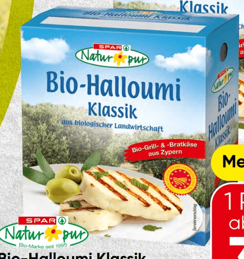 Bio-Halloumi Klassik 200 g SPAR Natur pur Angebot bei Spar