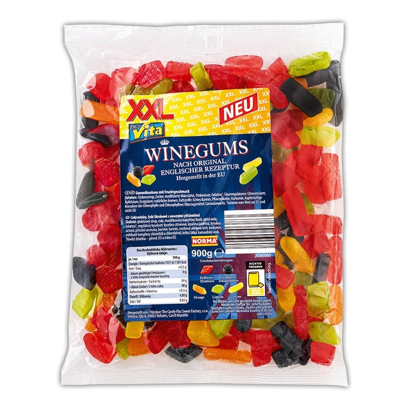 Winegums XXL 900 g Bona Vita Angebot bei Norma