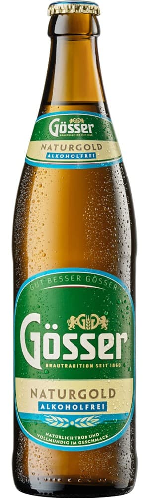 Gösser Naturgold oder Naturradler, 0,5 Liter Flasche – Billa