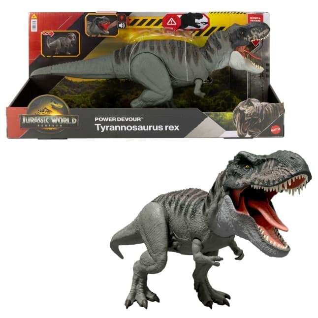 Mattel Jurassic World Die Wiedergeburt T-Rex, ca. 53 cm – Maximarkt