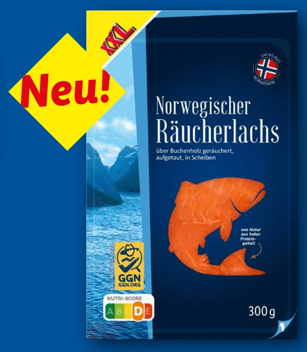 Nautica Räucherlachs, 300 g – Lidl