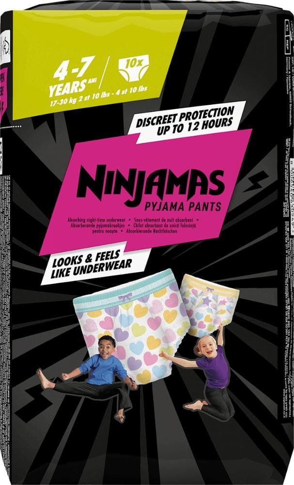 Pyjama Pants, 9/10 Stück Ninjamas – Bipa
