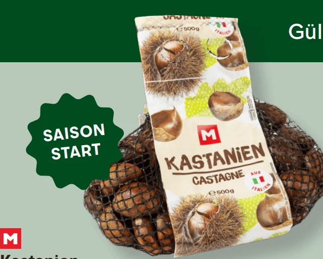 Kastanien, 500 g Netz – MPREIS