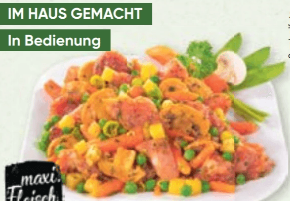 Österr. Jägerpfanne vom Schwein, per kg – Maximarkt