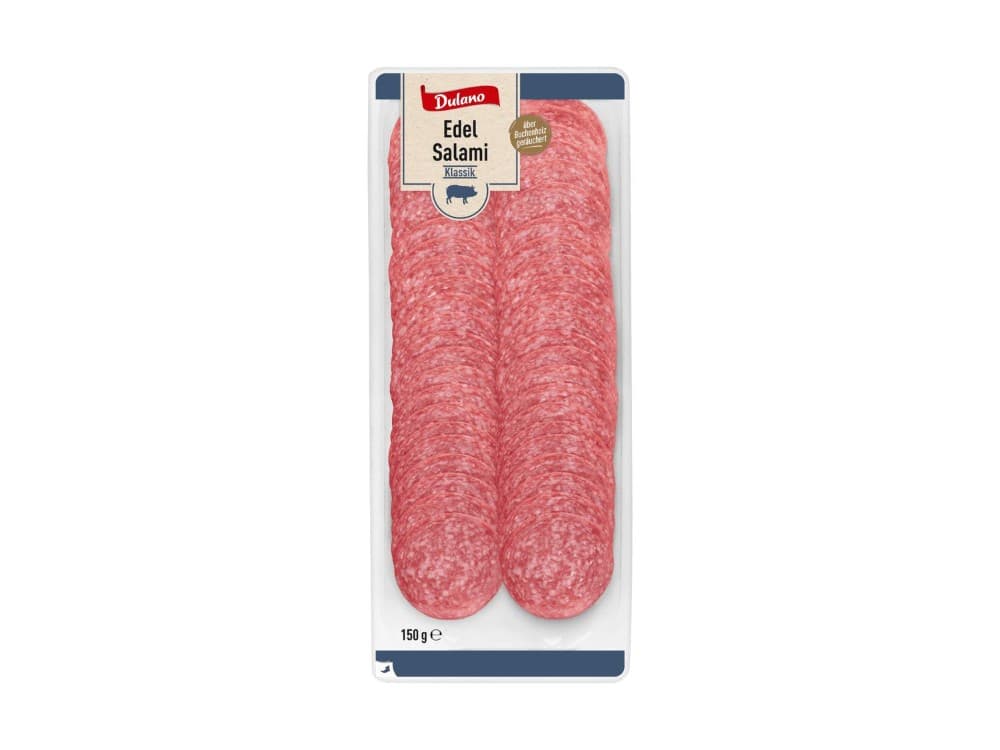 Dulano Edelsalami geschnitten 170 g + 20 g gratis Angebot bei Lidl