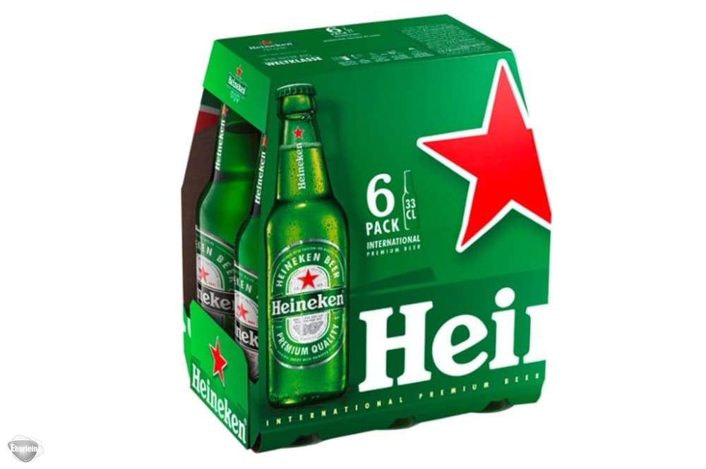 Heineken Original od. 0,0%, 6x0,33 Liter – Billa Plus