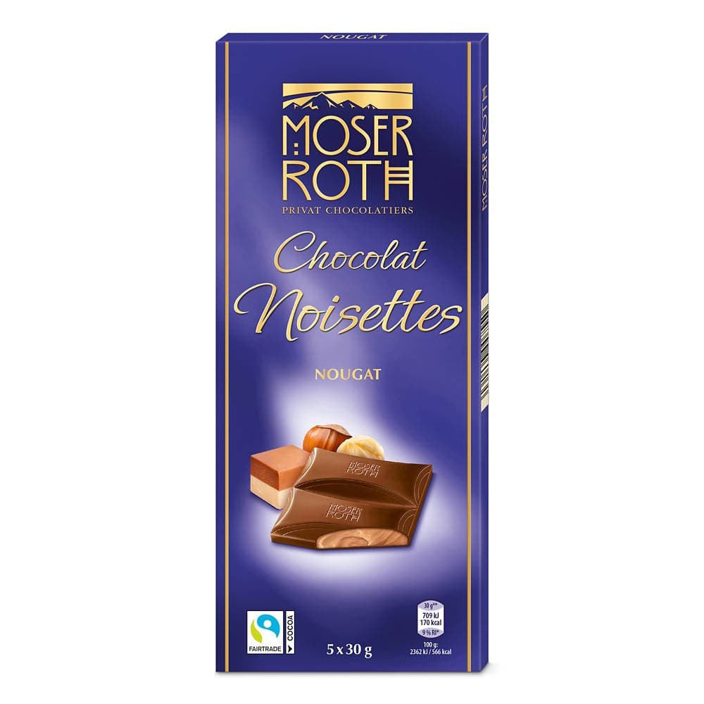 Moser Roth Schokolade Gefüllt, 5 x 30 g – Hofer