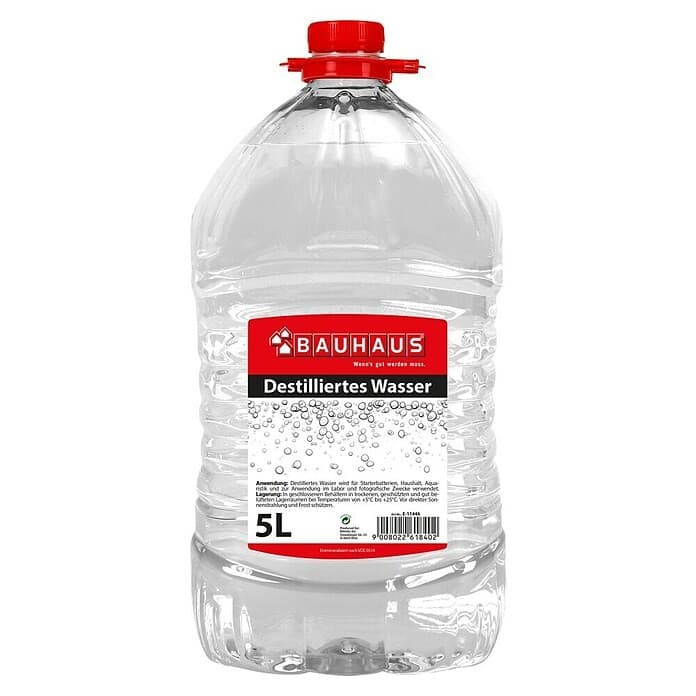 Destilliertes Wasser, 5 L – Bauhaus
