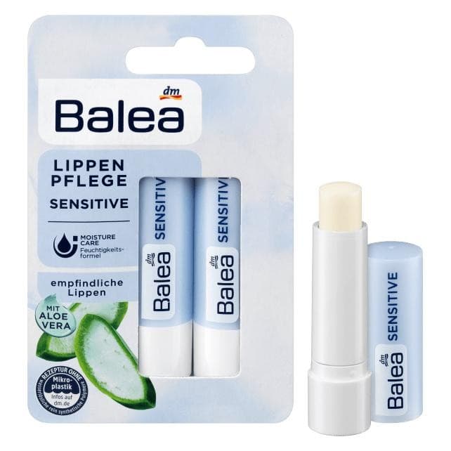 Balea Sensitive Lippenpflege, 2 x 4,8 g – Dm