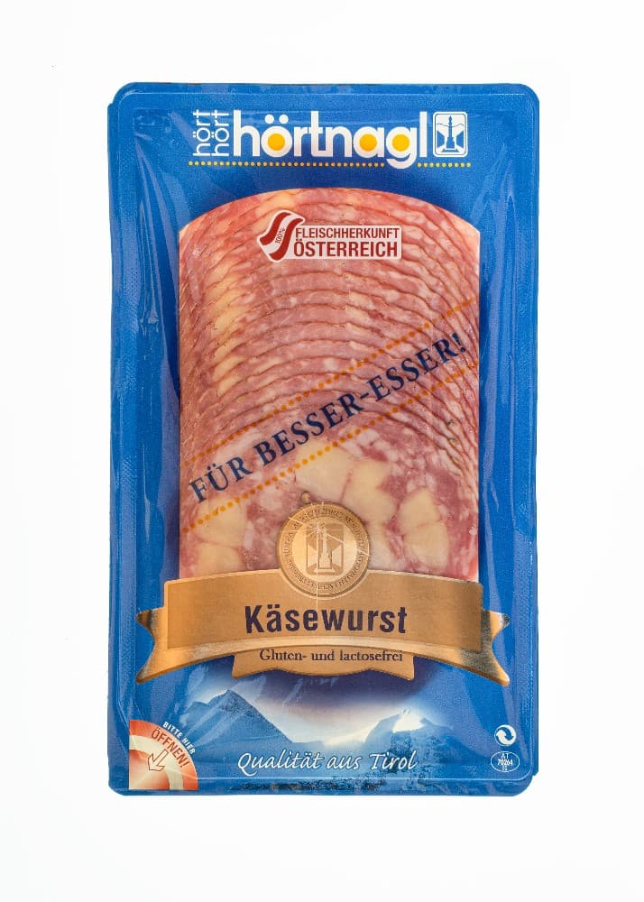 Hörtnagl Käsewurst, 100 g – MPREIS