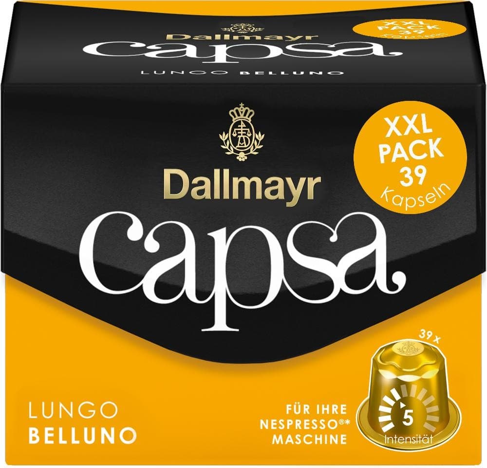 Dallmayr Capsa Nespresso-kompatible Alukapseln, 218,4 g – Billa Plus