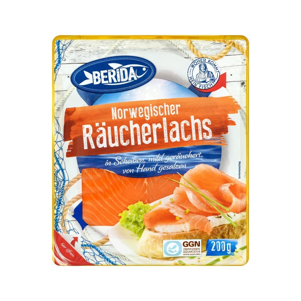 Berida Räucherlachs, 200 g – Penny