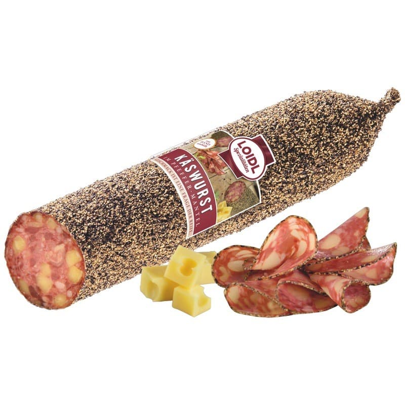 Käsewurst mit Pfeffermantel – Billa Plus