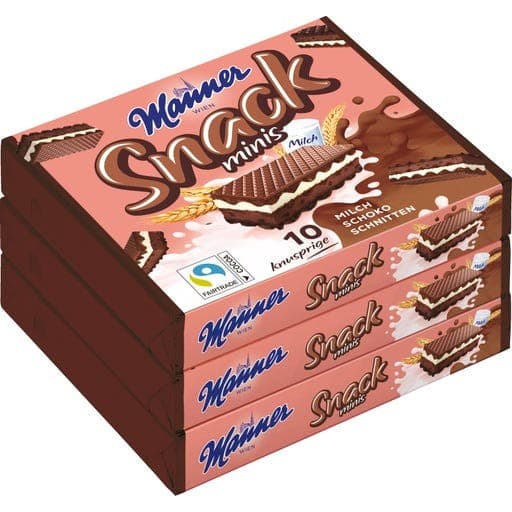 Manner Neapolitaner, Schoko-Brownies, Fruchtschnitten oder Vollkornschnitten, Snack Minis, 225-300 g – Spar