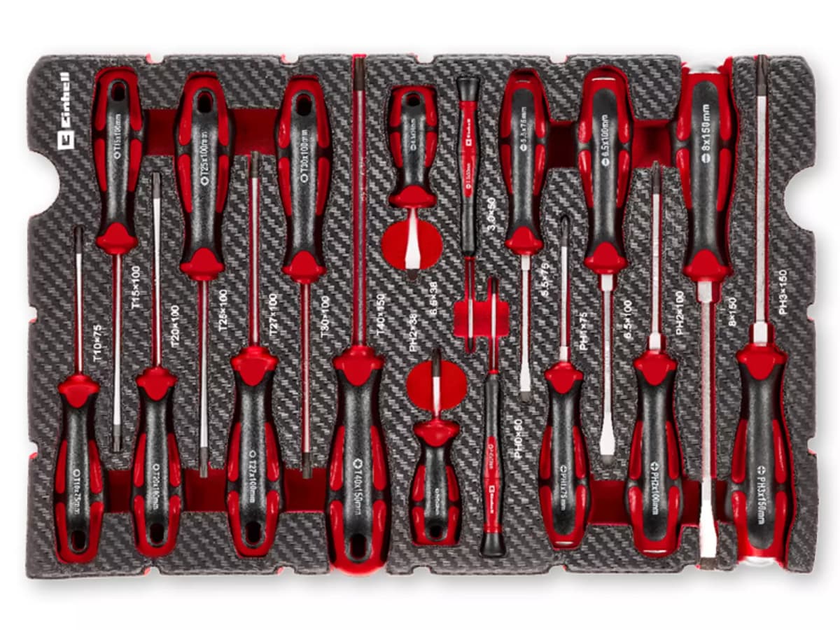 Werkzeugpads Schraubenzieher 17-teilig Einhell Angebot bei Zgonc