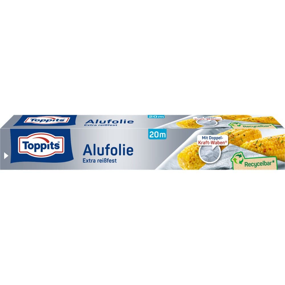 Alufolie Kraftwaben, 20 m TOPPITS – Maximarkt