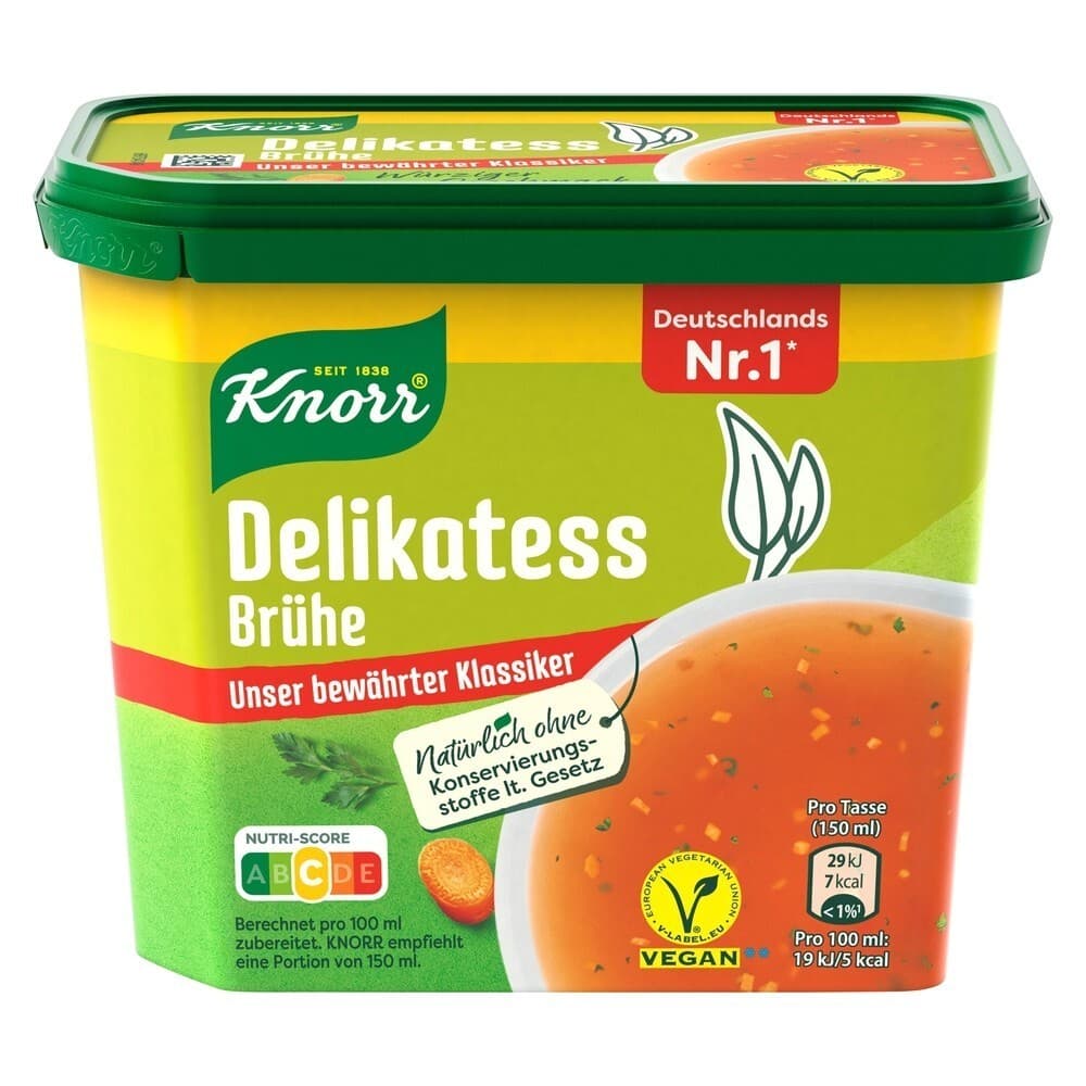 Delikatess Brühe, 16 Liter Knorr – Norma
