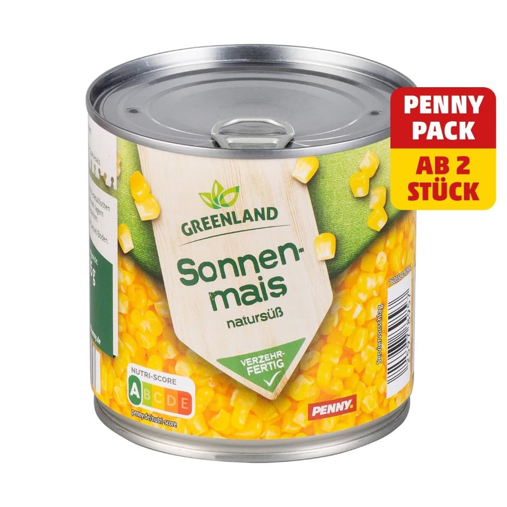 Greenland Sonnenmais, 3 x 150 g – Penny