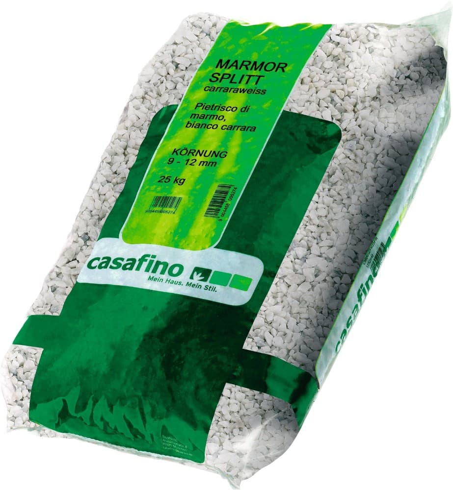 CASAFINO Marmorziersplitt, 25 kg – Lagerhaus