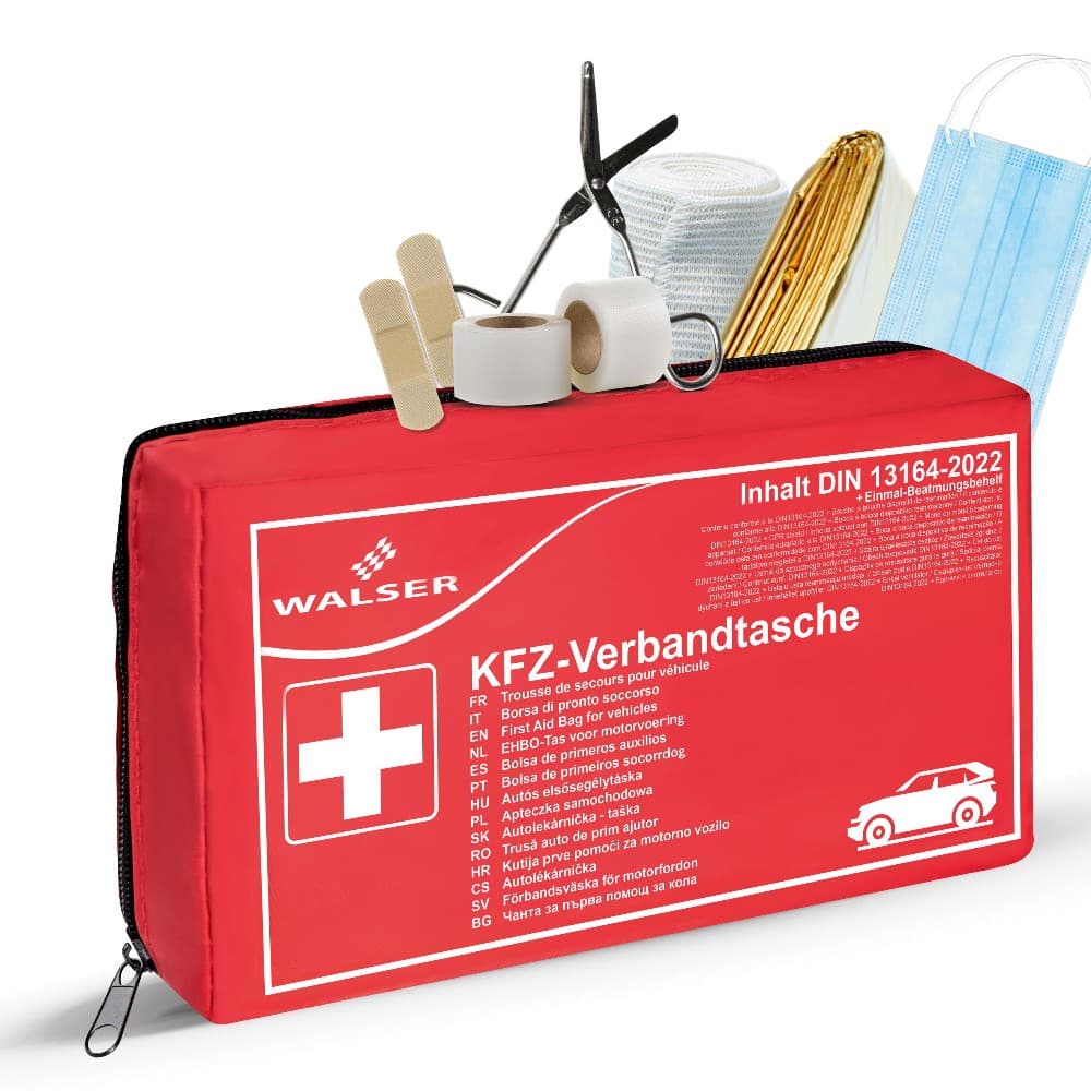 KFZ Verbandstasche DIN 13164:2022 Walser – Zgonc