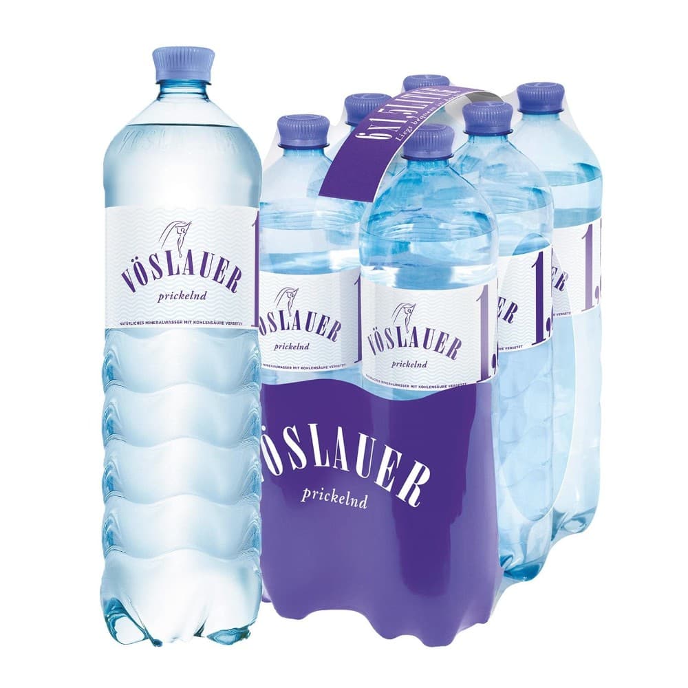 Vöslauer Mineralwasser, 2x4x1 l – Lagerhaus