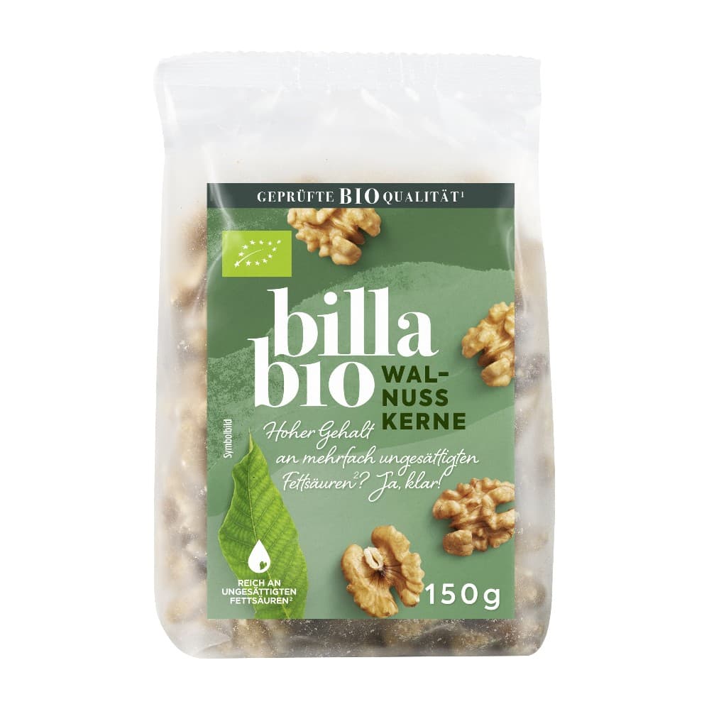 BILLA Bio Bio-Walnusskerne, 150 g – Billa Plus