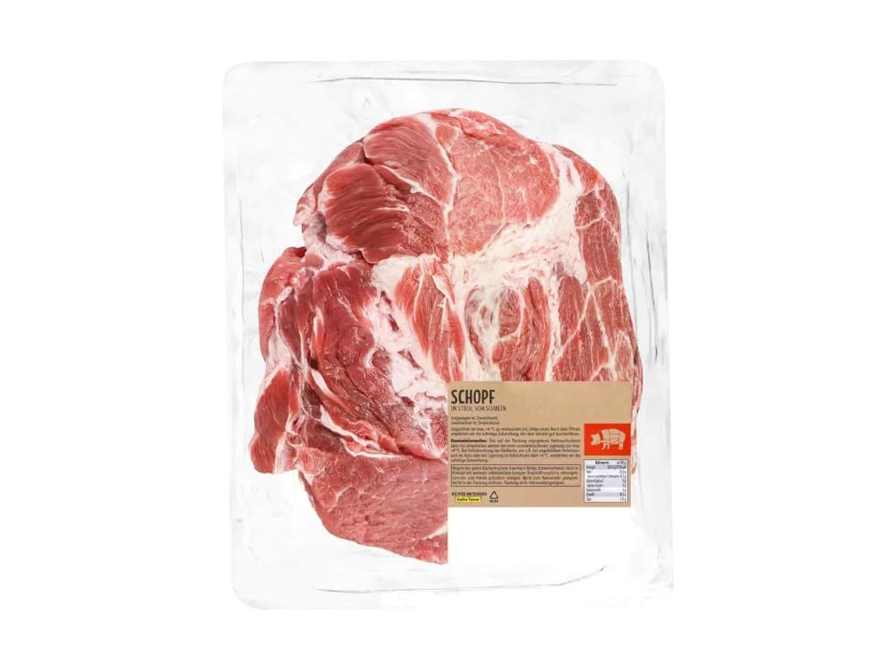 Frischer Schopf im Ganzen, 1 kg – Lidl