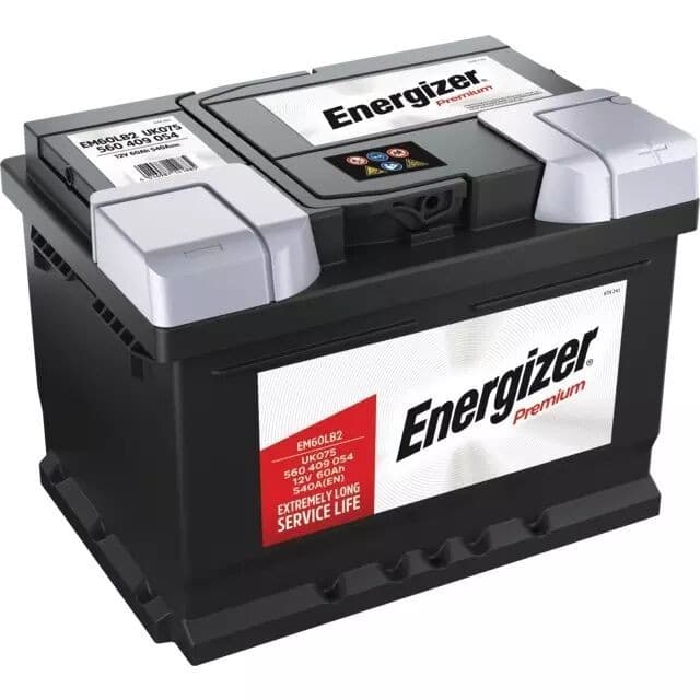 Autobatterie ENERGIZER PREMIUM EM60-LB2, 60 Ah – Bauhaus