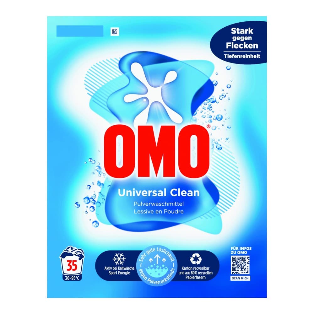 Waschmittel 35/40 WG Omo Angebot bei Adeg