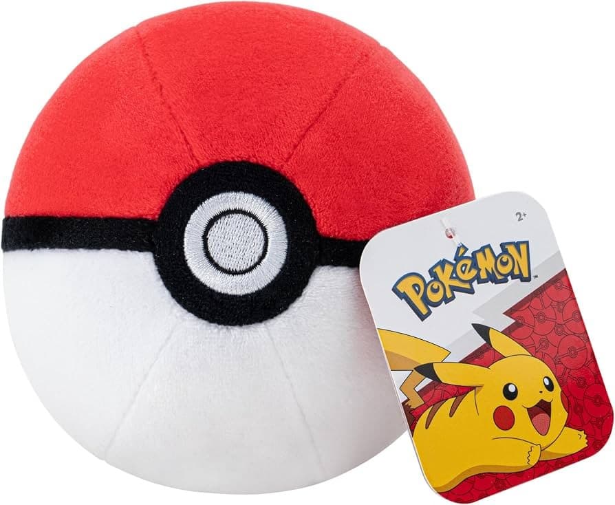 Pokémon Plüsch Pokéball, 12,5 cm – Maximarkt