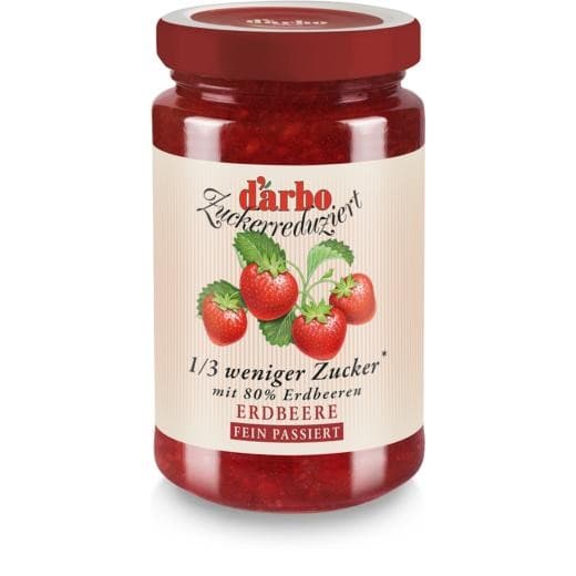 Darbo zuckerreduzierter Fruchtaufstrich div. Sorten, 250 g – Billa Plus