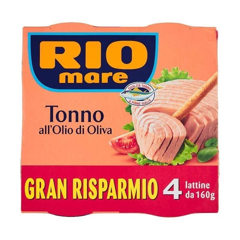 Rio Mare Thunfisch in Olivenöl, 4 x 160 g – Hofer