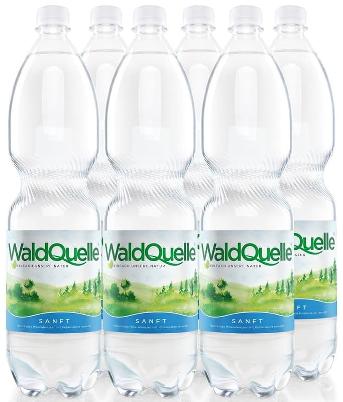 Waldquelle Mineralwasser, 6 x 1,5 Liter – Billa Plus