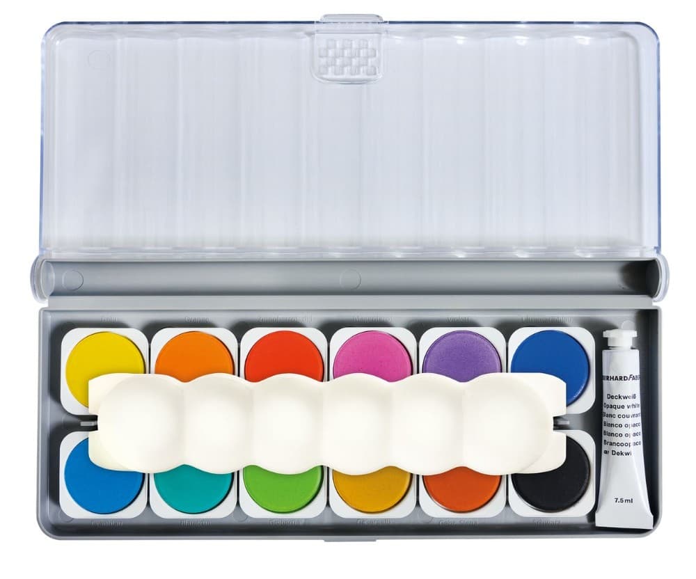 Winner Deckfarbkasten 12 Farben Angebot bei Müller