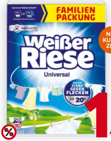 Weißer Riese Waschmittel – Billa Plus