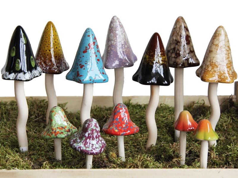 Keramik-Dekopilz ca. 13 cm GIARDESSA Angebot bei Norma