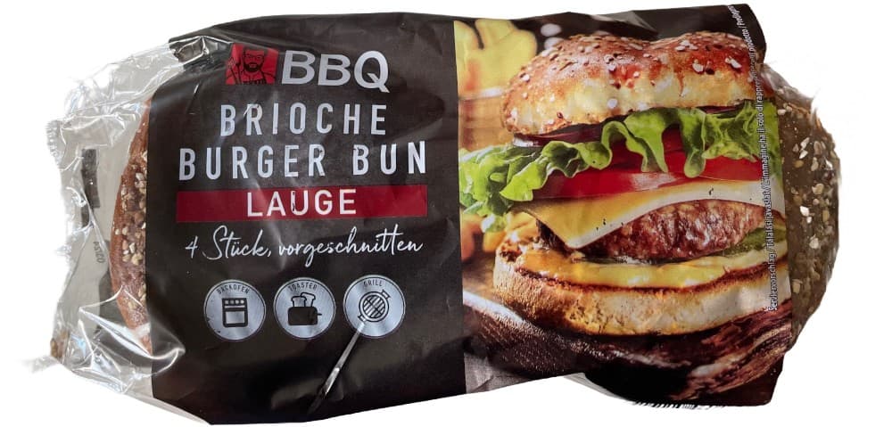 Brioche Burger Bun Lauge 300 g BBQ Angebot bei Hofer