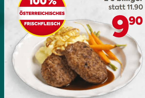 Kalbsbutterschnitzel mit Erdäpfelpüree & Röstzwiebeln Marktküche BILLA – Billa Plus